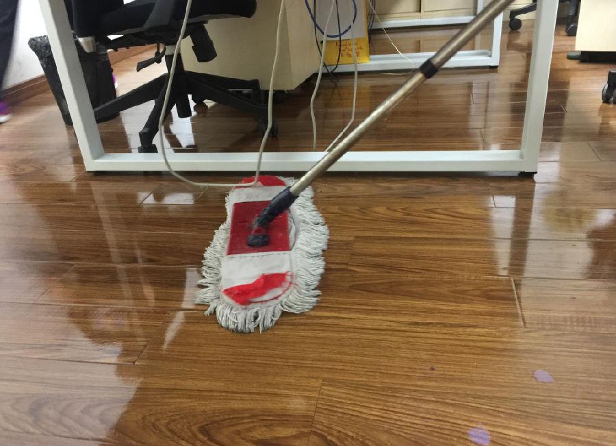 平谷区木地板保洁案例