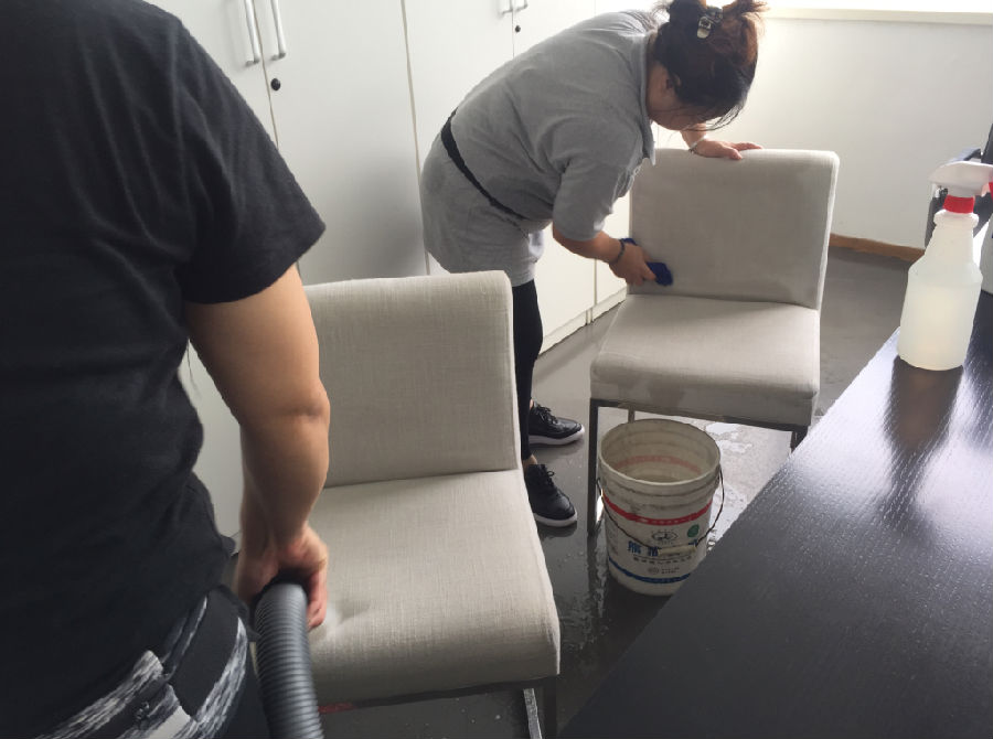 平谷区沙发清洗案例